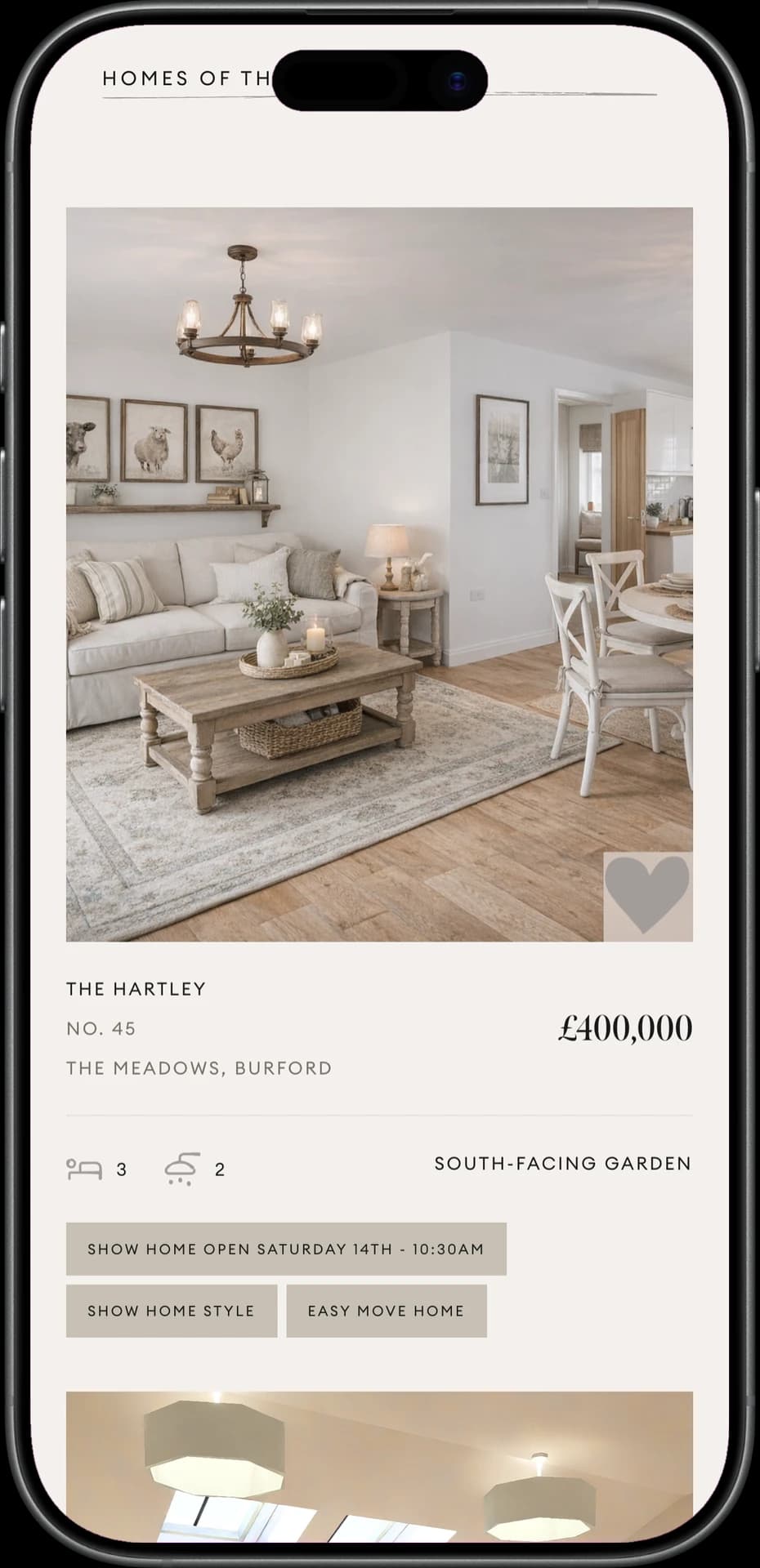 Ashworth & Co property listing on mobile