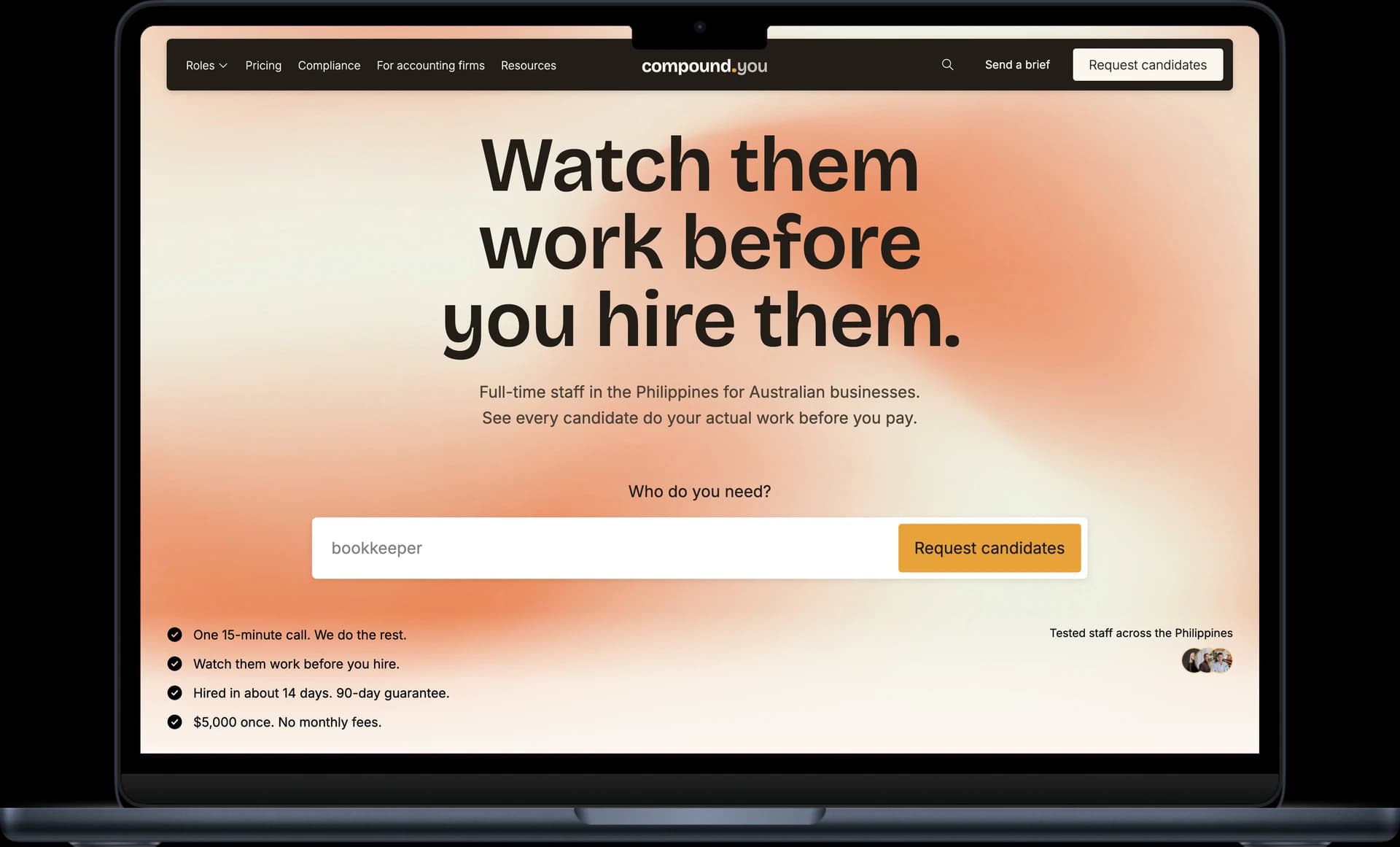 Compound, Productized Recruitment