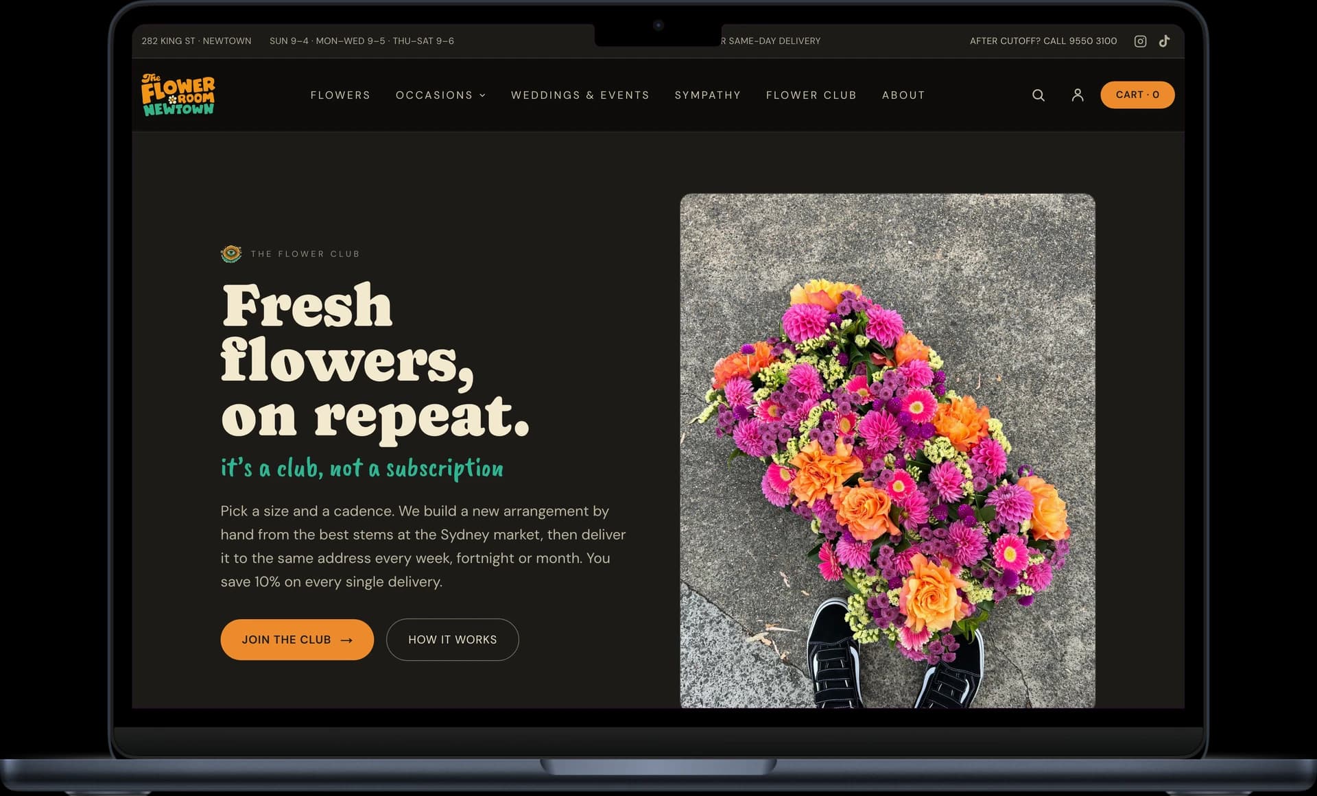 The Flower Club subscription collection